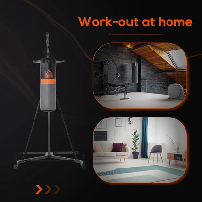 2-in-1 - Freestanding Boxing Bag / Punching Bag & Speedball Station