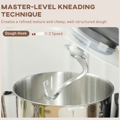 Kitchen Aiding - Electric Stand Mixer - with multiple Accessories - 1300W