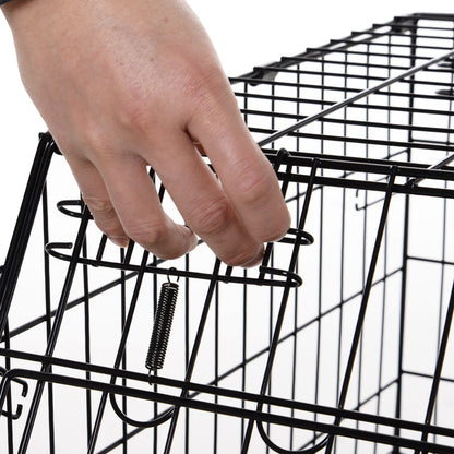 Trapeze Collapsible Dog Pet Travel Box Cage Removable Tray 78 x 47 x 55cm