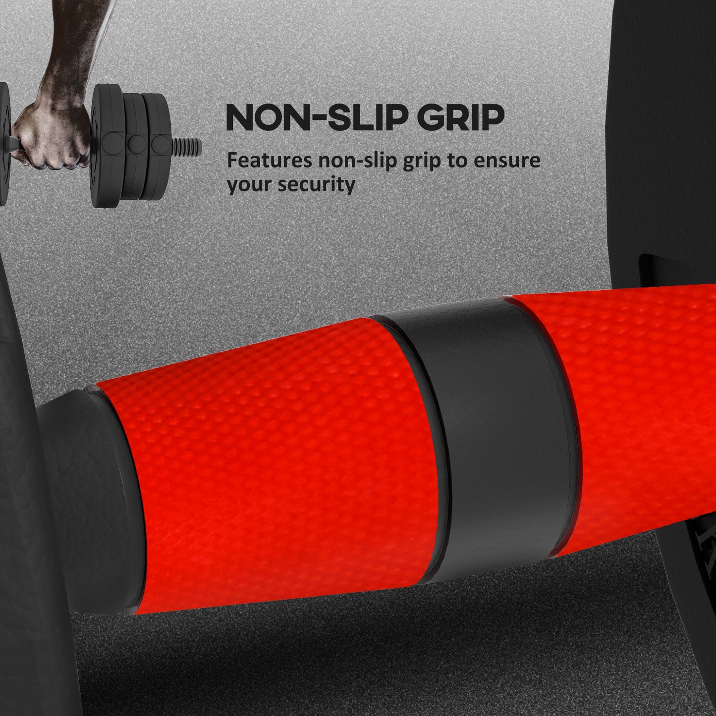 20kg 2 IN 1 Adjustable Dumbbells Weight Set, Dumbbell Hand Weight Barbell for Body Fitness, Lifting Training for Home