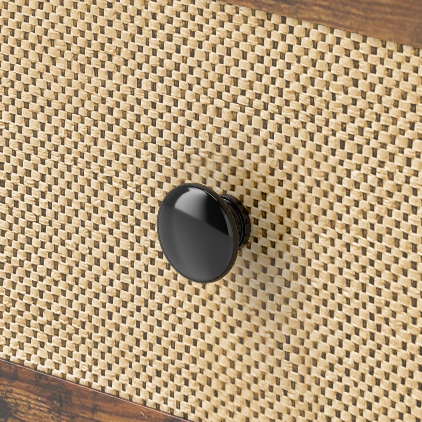 Industrial-Natural Bedside Table - Brown