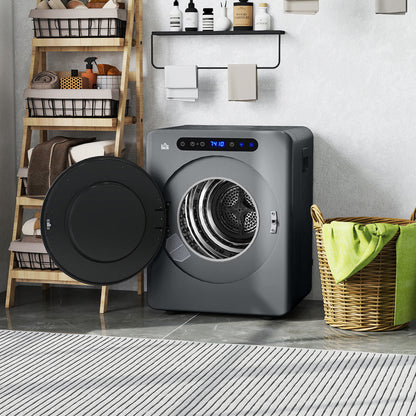 4kg Compact 40-60℃ Tumble Dryer - Grey