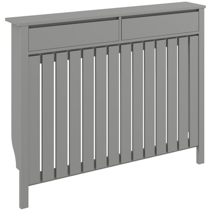 93 x 119cm Modern Radiator Cover - Grey