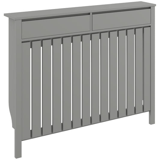 93 x 119cm Modern Radiator Cover - Grey