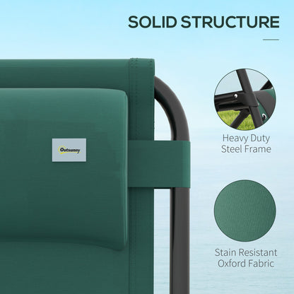 Zero Gravity Lounger Chair, Folding Reclining Patio Chair with Padded Seat, Cup Holder