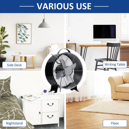 2-Speed 10" / 26cm - Tabletop / Personal Desk Fan with Safety Guard