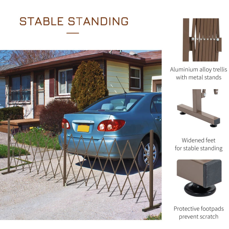 Expanding / Foldable Portable Aluminium Trellis Fencing