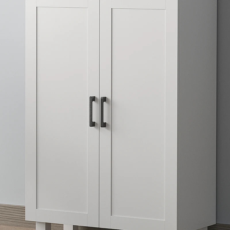 Nordic Storage Cabinet with Drawer, Cupboard & Open Style Countertop