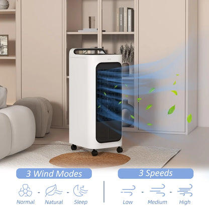 Air Cooler with Built In Refillable Water Tank, Ice packs and Remote Control