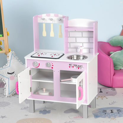 Toy Kitchen Playset with Accessories Included