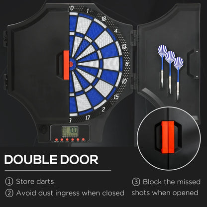 Electronic Dartboard Set with 6 Darts and 31 Game Modes