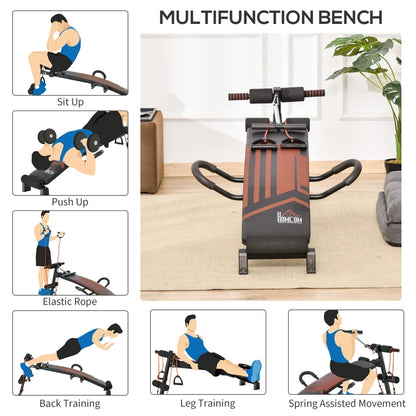 Multi-Functional - Adjustable Sit Up / Dumbbell Exercise Bench