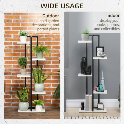 5-Tier Plant Pot Stand / Flower Rack Shelving Organiser