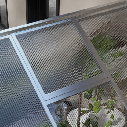 8 x 6ft Aluminium Frame Greenhouse