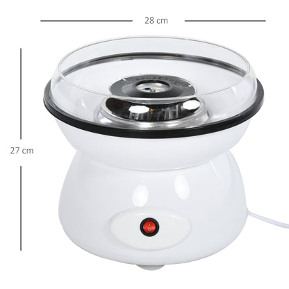 450W Candy Floss Machine, Professional Automatic Cotton Candy Sweet Machine with Candyfloss Sticks, Spoon, Splash Guard