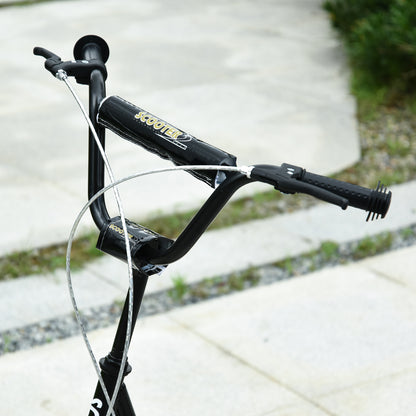 Kick Scooters for Kids with Adjustable Height, Anti-Slip Deck, Dual Brakes, Rubber Tyres