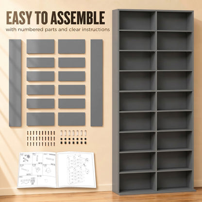 640 CD Storage Tower - Grey