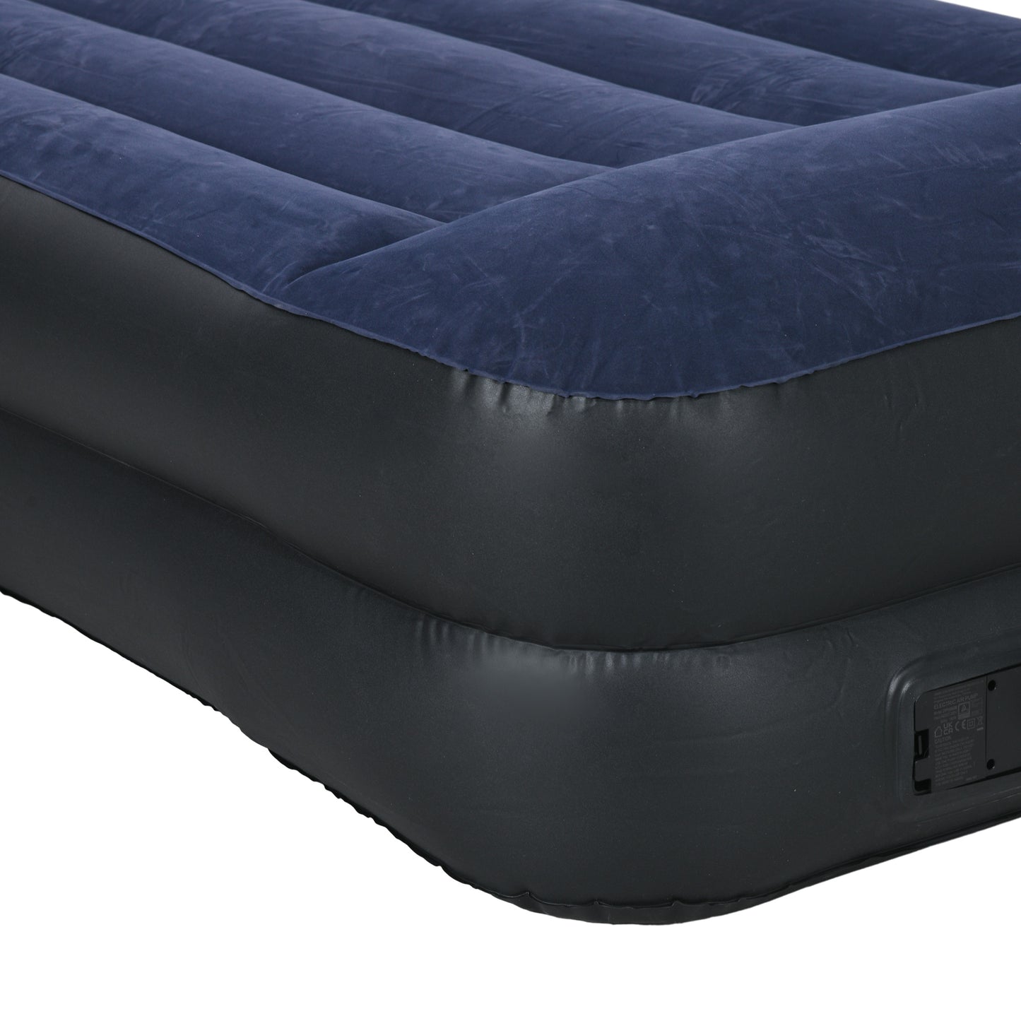 King-Size Air Bed, with Built-in Electric Pump and Carry Bag
