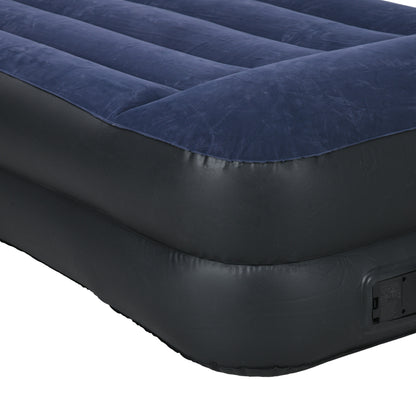 King-Size Air Bed, with Built-in Electric Pump and Carry Bag