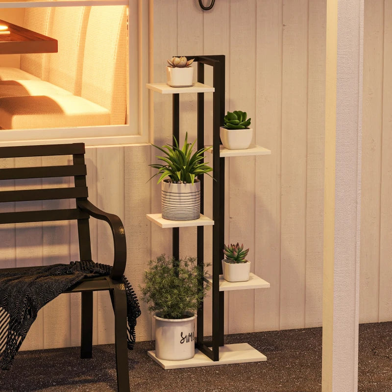 5-Tier Plant Pot Stand / Flower Rack Shelving Organiser