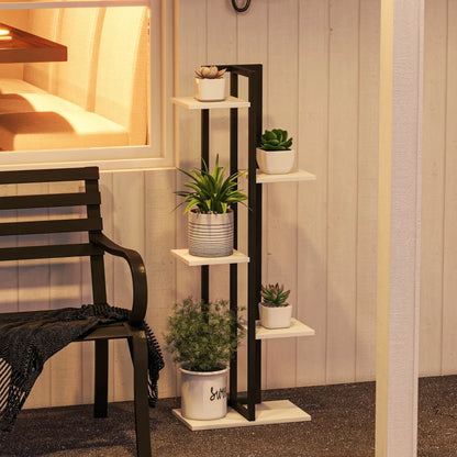 5-Tier Plant Pot Stand / Flower Rack Shelving Organiser