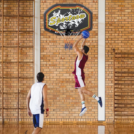 Wall Mounted Basketball Hoop / Net with Backboard