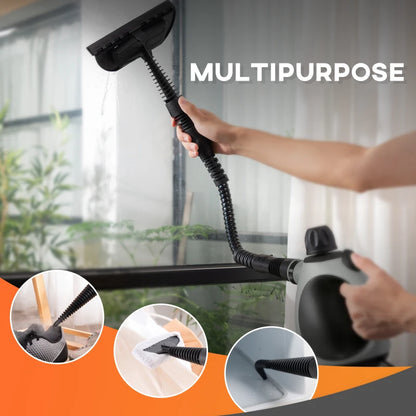 Handheld Steamer for Chemical Free Cleaning with 9 Piece Accessory