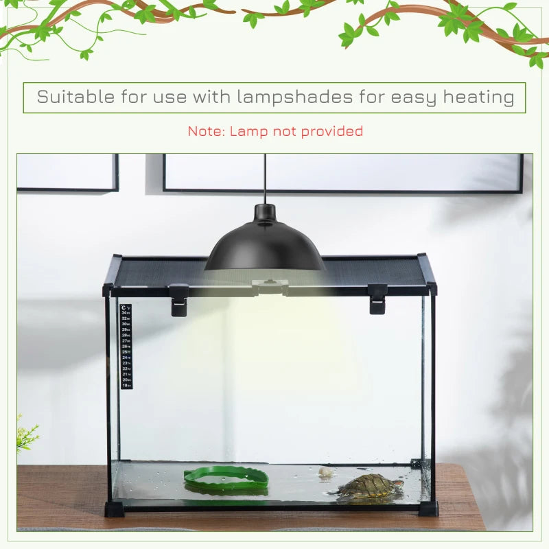 Lockable Reptile Terrarium for Lizards, Horned Frogs, Snakes etc