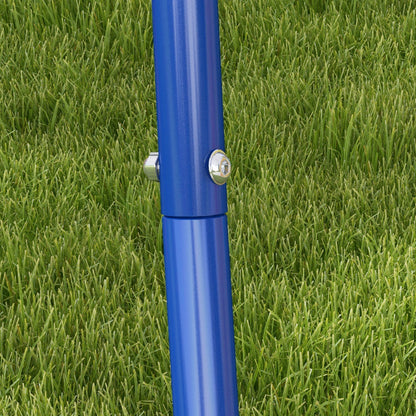 Two-In-One Toddler Garden Swing, with Comfortable Seat, Safety Belt - Orange and Blue