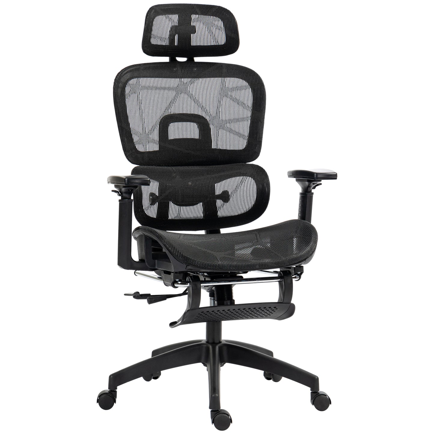 Multi-Adjustable Mesh Office Chair - Black