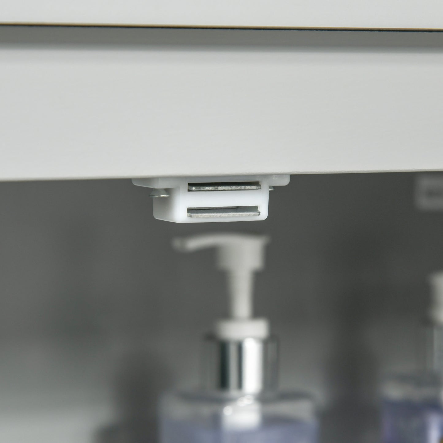 Modern Bathroom Floor Cabinet - Grey