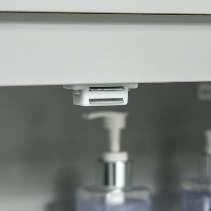 Modern Bathroom Floor Cabinet - Grey