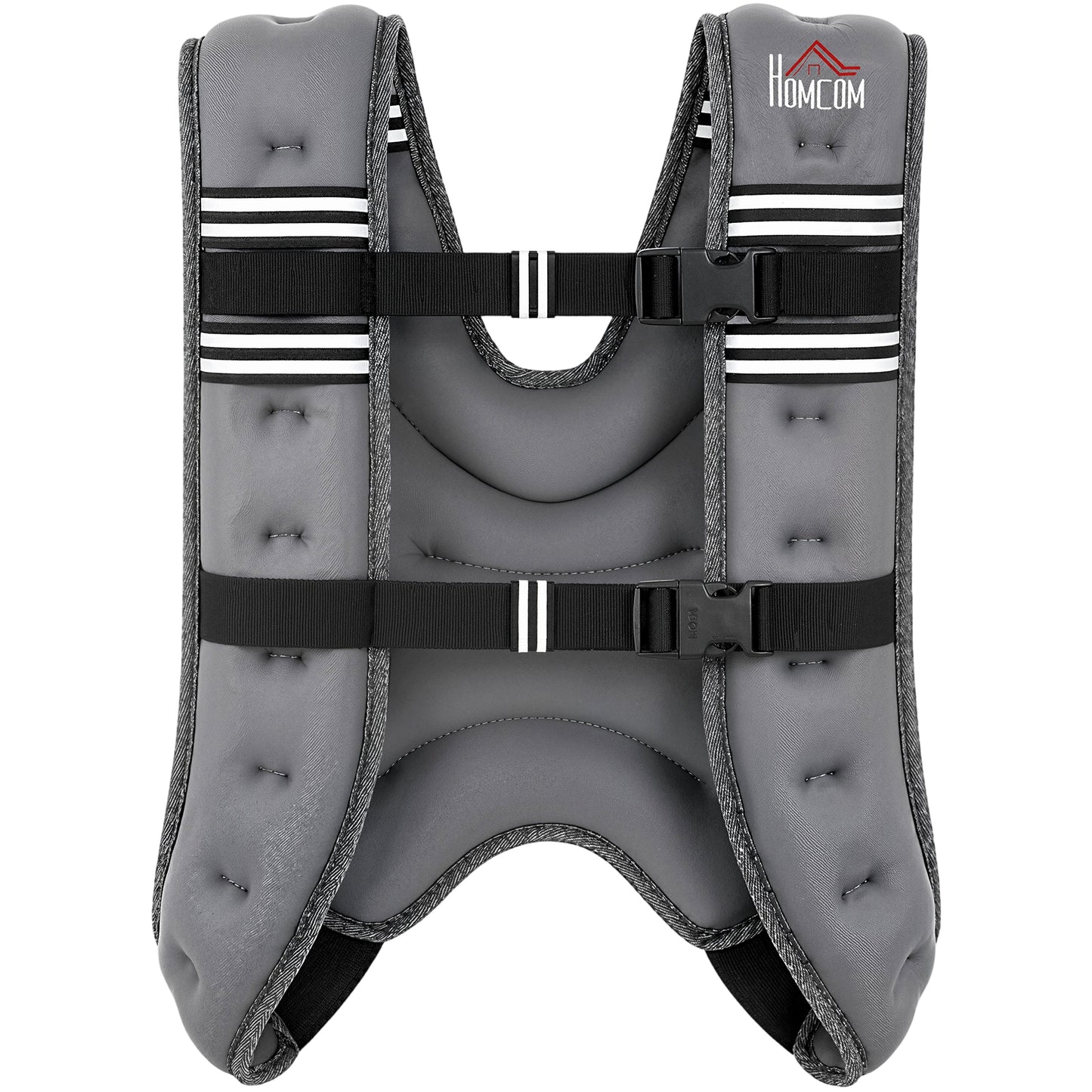 8KG Weighted Vest, Running Weight Vest with Adjustable Strap, Convenient Pocket and Reflective Strips for Men and Women