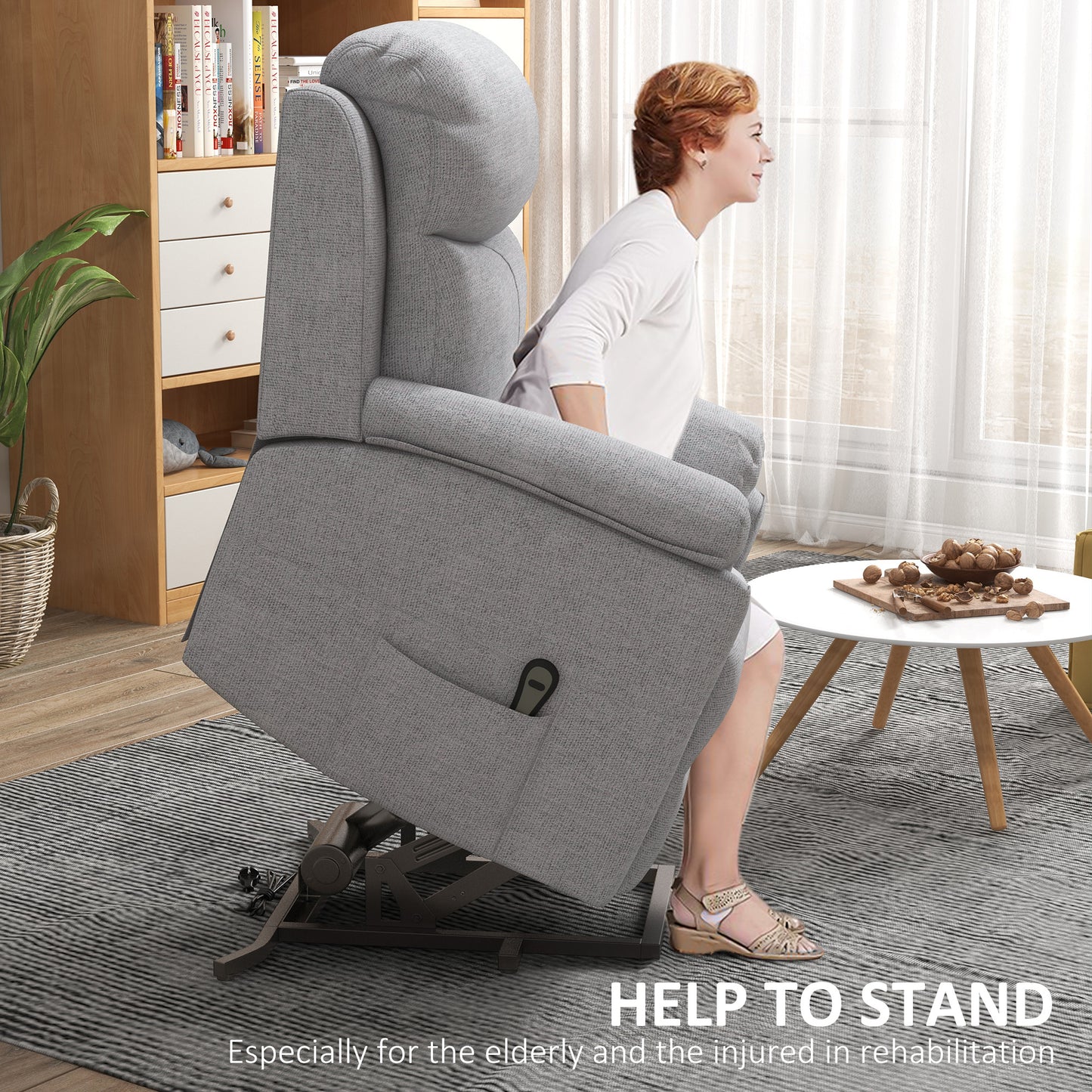 Power Lift Recliner Chair, Electric Lift Chair for Elderly
