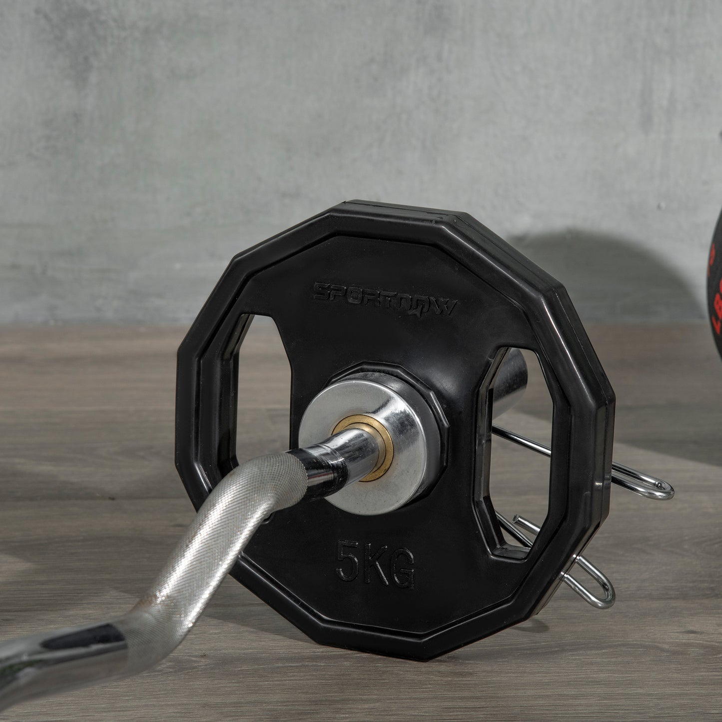 Olympic Weight Plates Set, Metal and Rubber Bumper Plates Weights Discs with 2"/5cm Holes