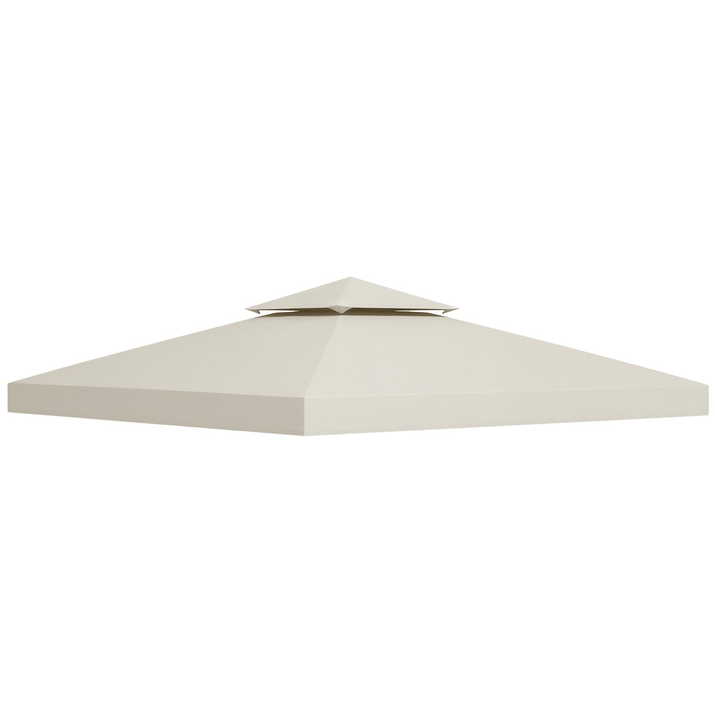 3 x 3 m Replacement Gazebo Canopy - Cream White