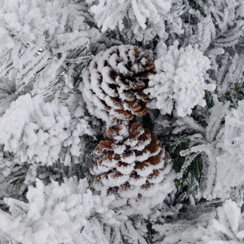 3ft - Tabletop Prelit Snowy Style Christmas Tree