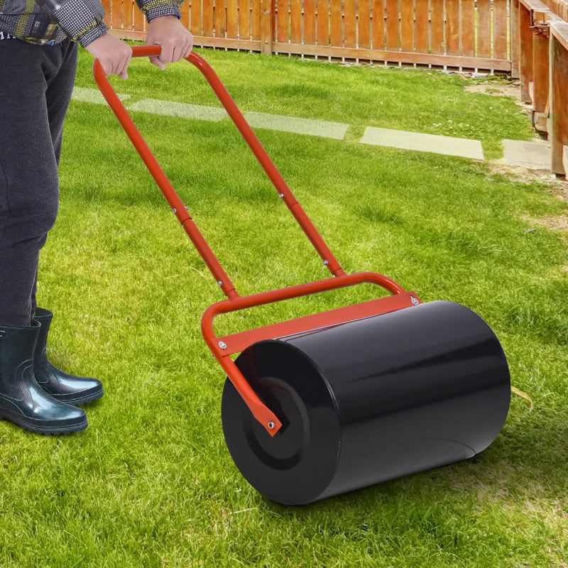 38L - Combination Push/Tow Lawn Roller Filled with Sand or Water