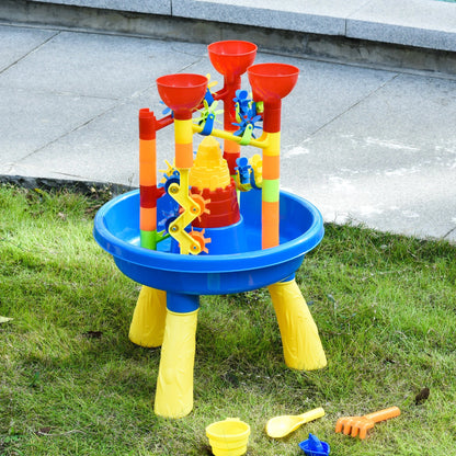 30 Piece Sand and Water Table Playset with Accessories