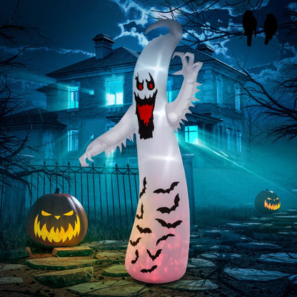 11.8ft - Inflatable Ghost Halloween Decoration with Built in Fan