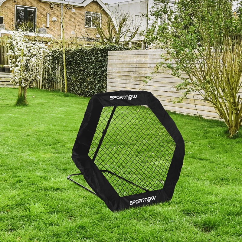 Rebounder Football Net with 5 Adjustable Angles