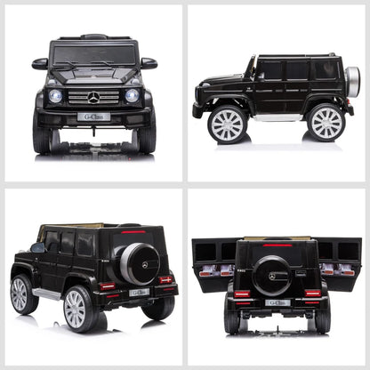 G-Wagon - 12V Kids Electric Ride On Car Toy w/ Remote Control - Black