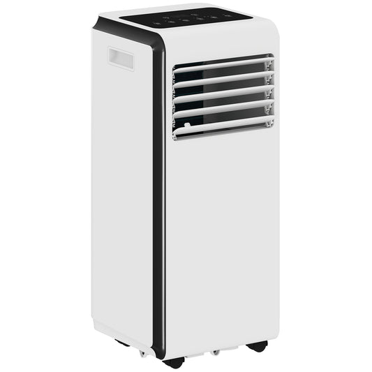 Portable Air Conditioner 9000 BTU, 4-in-1 Air Conditioning Unit with Cooling, Dehumidifier, Fan, Sleep Mode, White