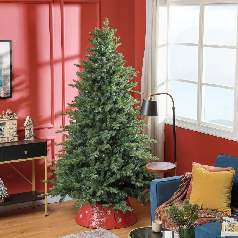 7ft - Bare Christmas Tree with Metal Base Included