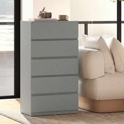 Chest of Drawers, 5-Drawer Storage Cabinets, Modern Dresser, Storage Drawer Unit for Bedroom