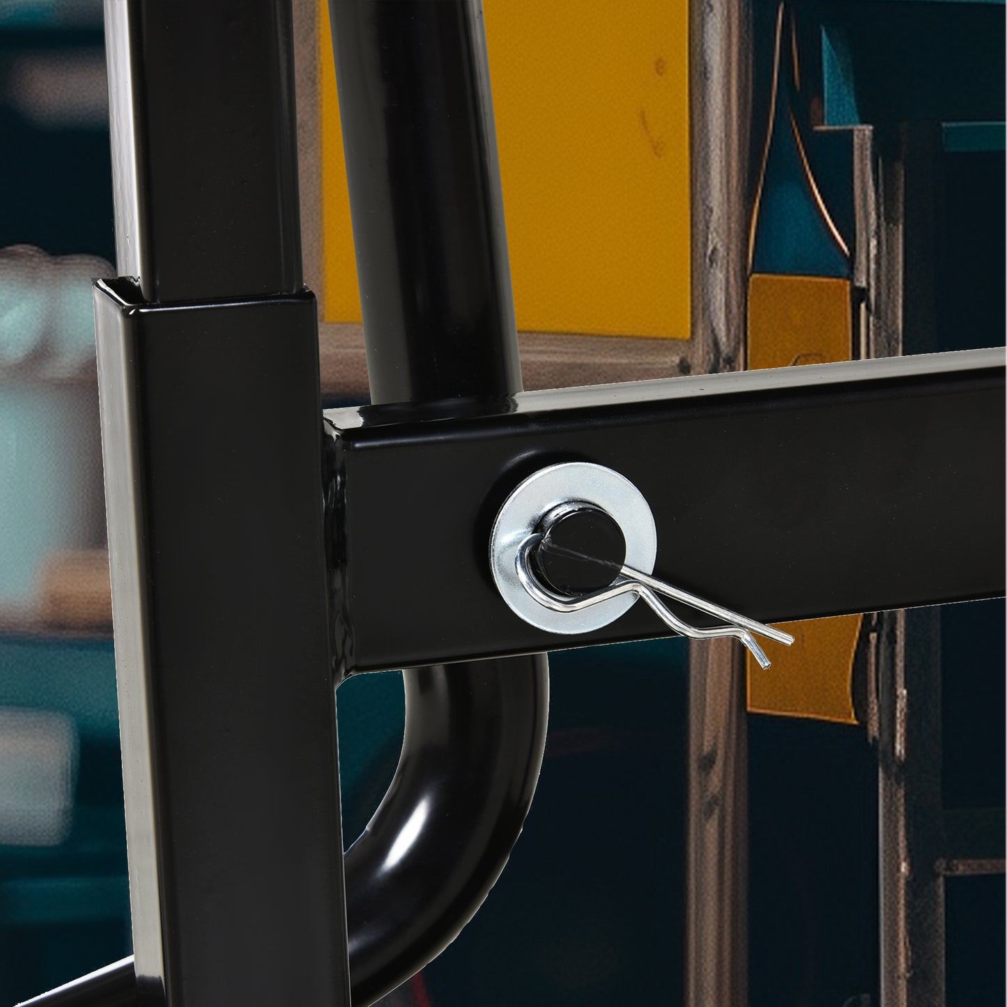 Steel Motorbike Jack Lift, 27.5 / 39.5 H cm - Black