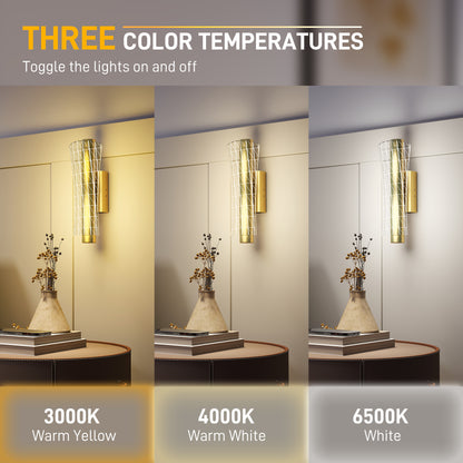 Led Wall Lamp 2 Pack, 9W Modern Indoor Geometric Mesh Wall Light