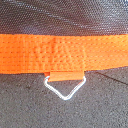 Replacement Trampoline Mat with Spring Pull Tool, 72 V-Hooks, for 12ft Trampoline using 14cm Springs, Orange