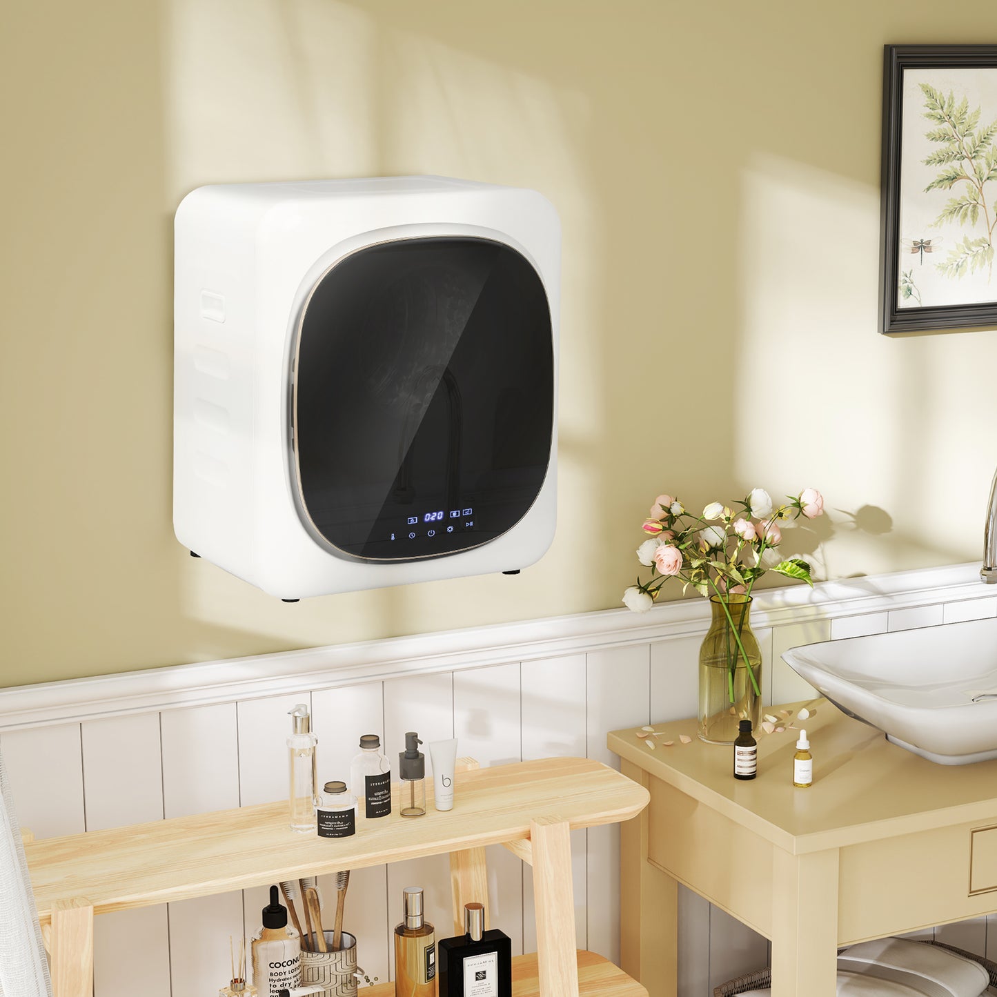 2.5 kg Compact Tumble Dryer, with UV Sterilisation - White