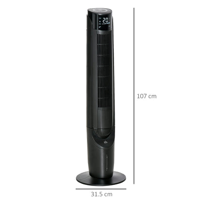 Ice Cooling Tower Fan, Water Conditioner Evaporative Air Cooler Unit with 4 Modes, 3 Speed, Remote Control, Timer